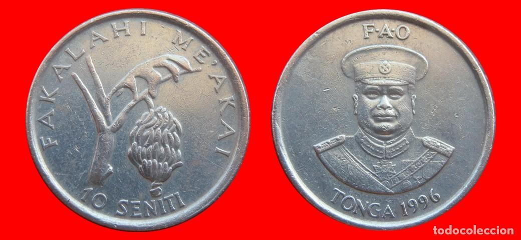 Monedas antiguas de Ocean&iacute;a: 10 SENITI 1996 TONGA-151952