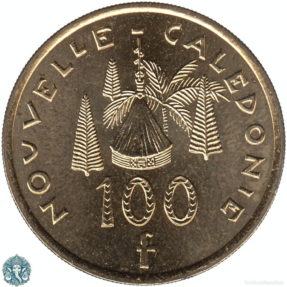 Monedas antiguas de Ocean&iacute;a: NUEVA CALEDONIA 100 Francos 2013 KM#15a