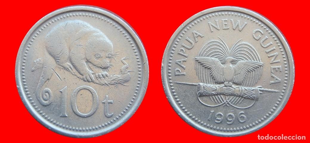 Monedas antiguas de Ocean&iacute;a: 10 TOEA 1996 PAPUA NUEVA GUINEA-152020