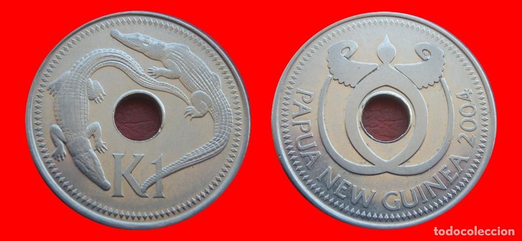 Monedas antiguas de Ocean&iacute;a: 1 KINA 2004 PAPUA NUEVA GUINEA-152021