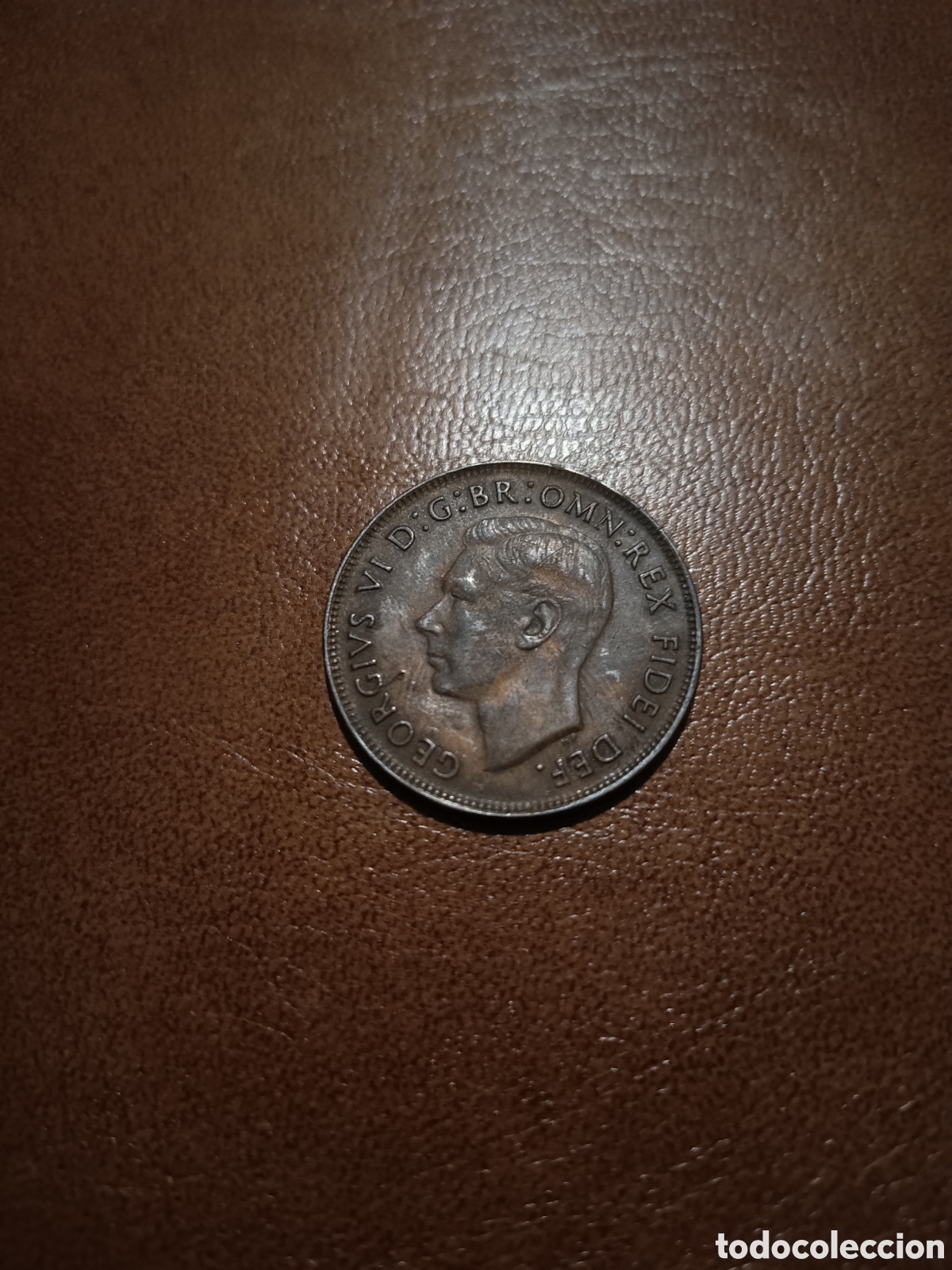 Monedas antiguas de Ocean&iacute;a: PENNY 1949 - AUSTRALIA - Foto 2