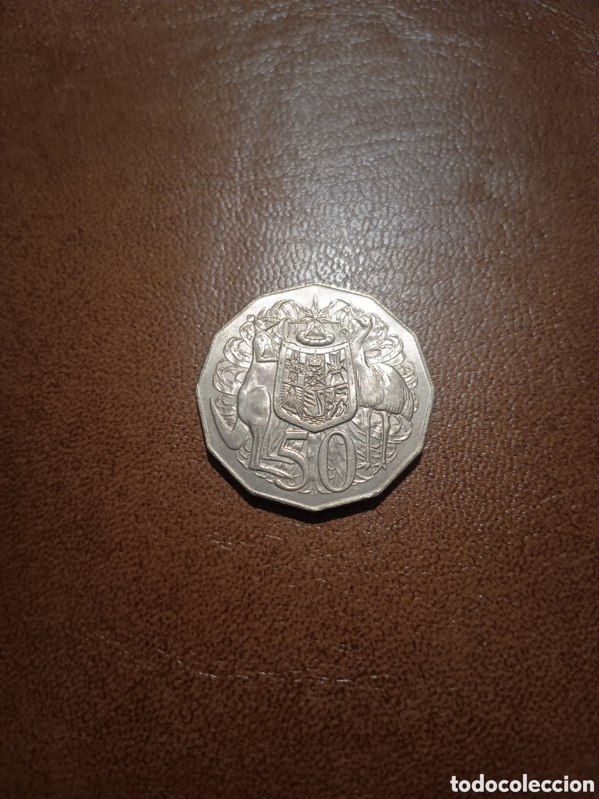 Monedas antiguas de Ocean&iacute;a: 50 CENTAVOS 1975 - AUSTRALIA