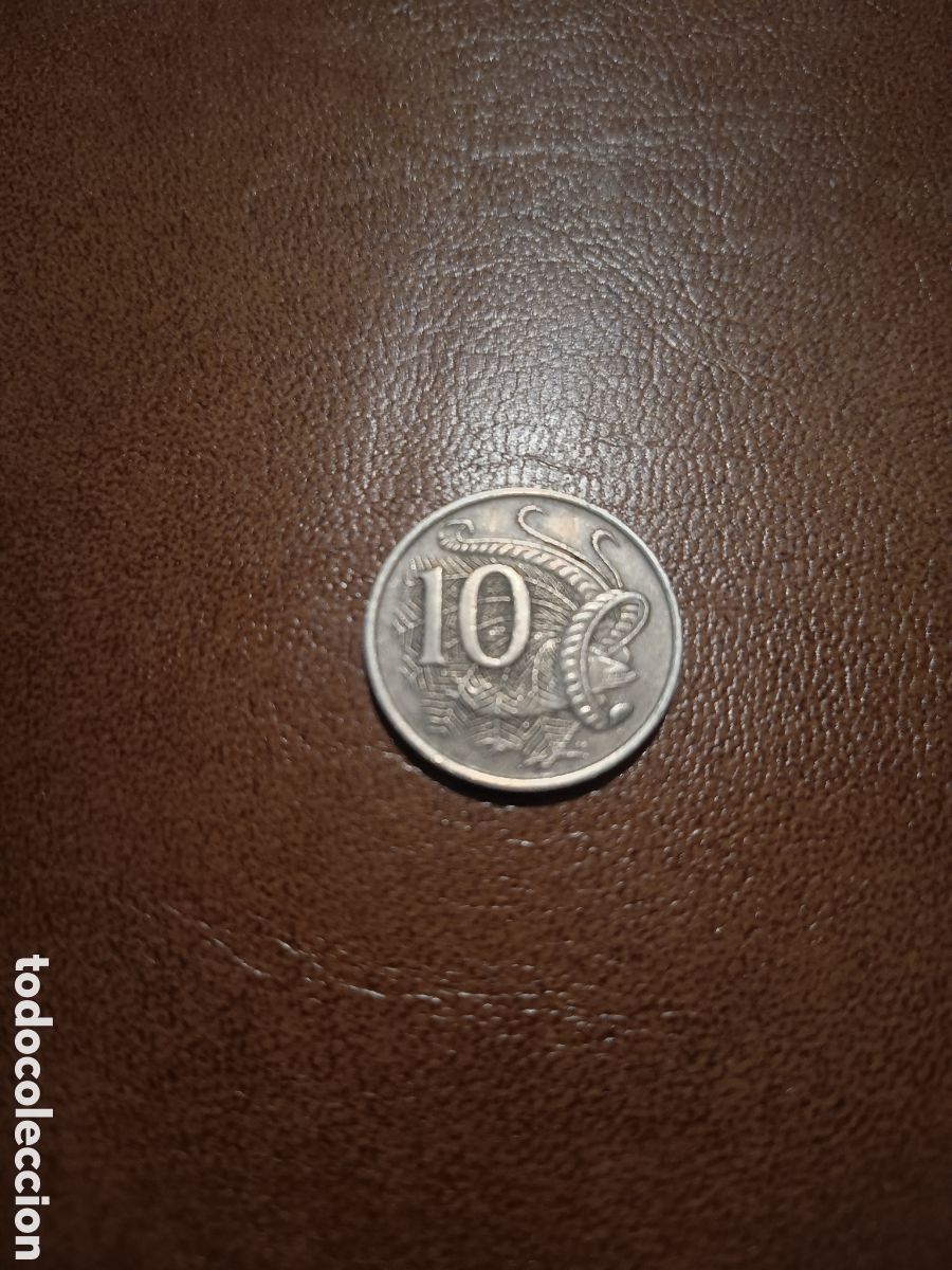 Monedas antiguas de Ocean&iacute;a: 10 CENTAVOS 1967 - AUSTRALIA