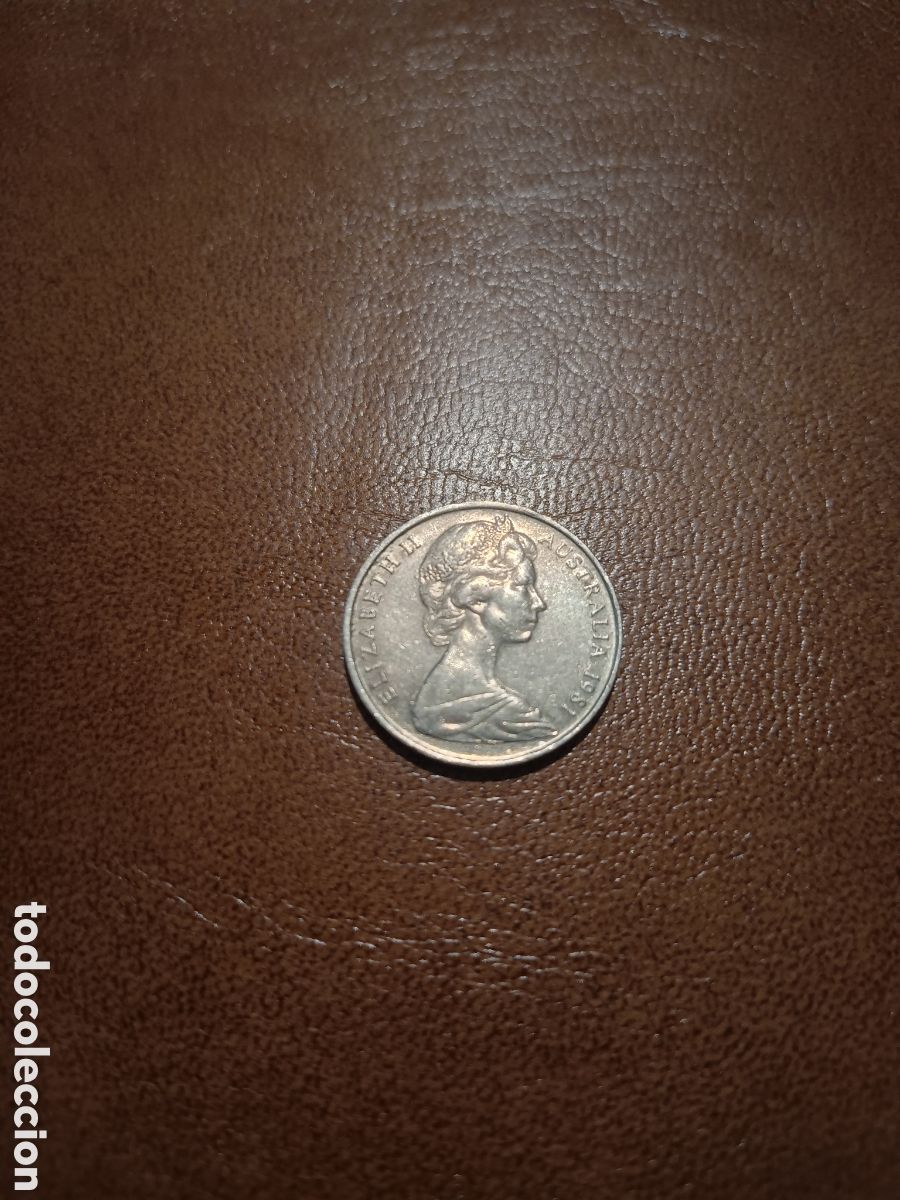 Monedas antiguas de Ocean&iacute;a: 10 CENTAVOS 1981 - AUSTRALIA - Foto 2
