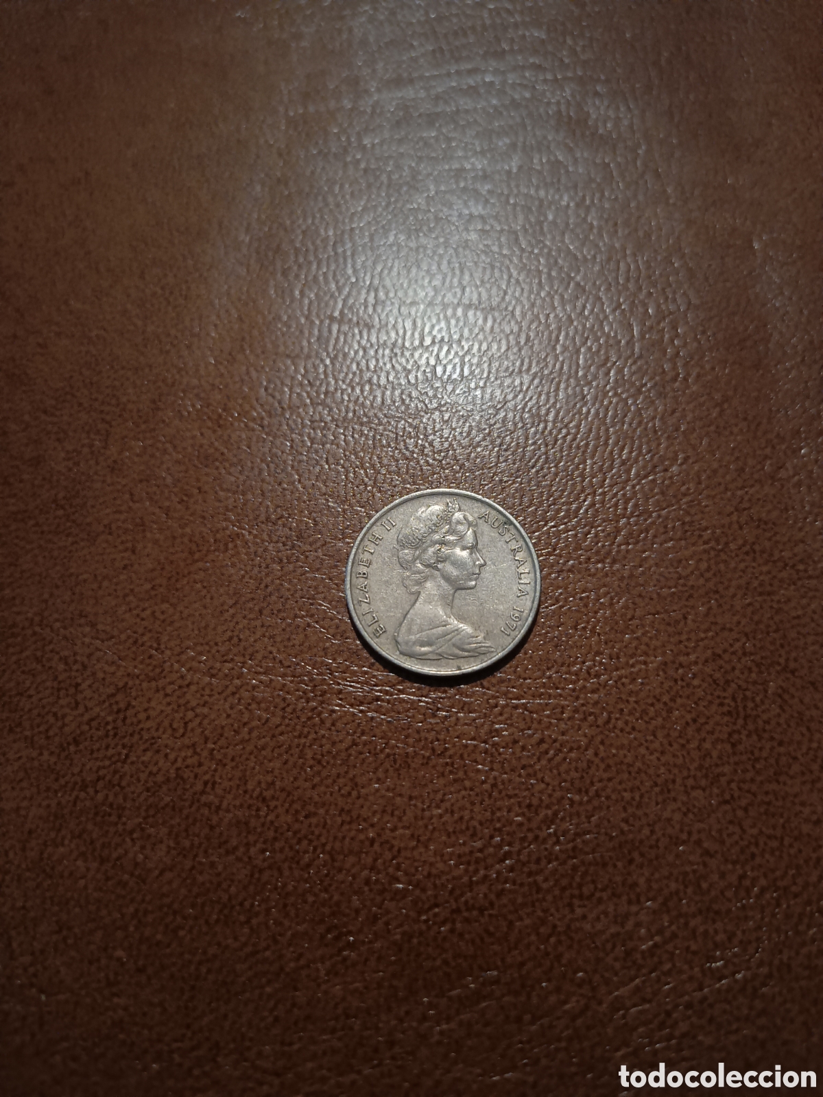 Monedas antiguas de Ocean&iacute;a: 5 CENTAVOS 1971 - AUSTRALIA - Foto 2