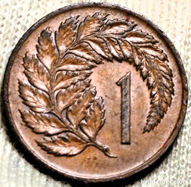 Monnaies anciennes d'Oc&eacute;anie: Nueva Zelanda 1 Cents 1972 Sin Circular (SC-) Lote 2427