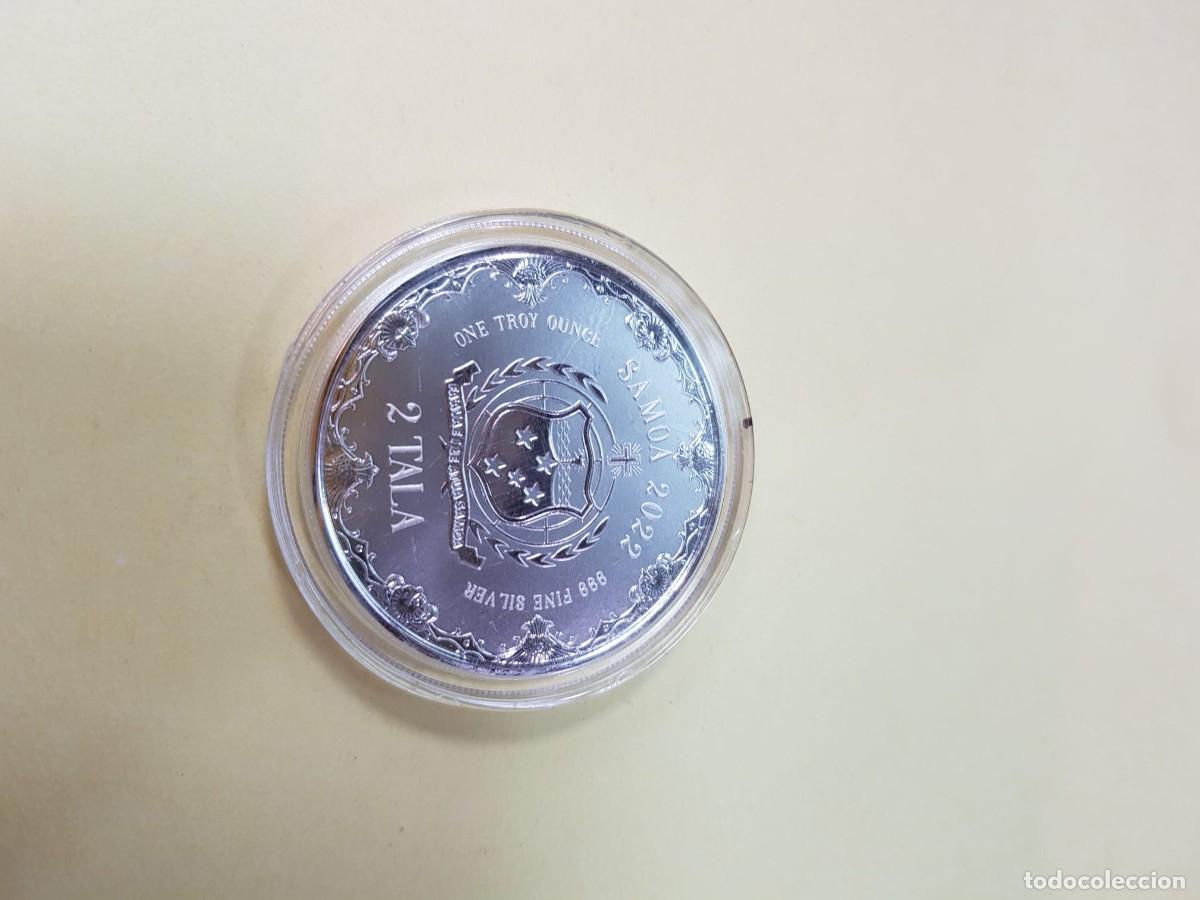 Monedas antiguas de Ocean&iacute;a: SAMOA-2 TALA-2022-1 ONZA