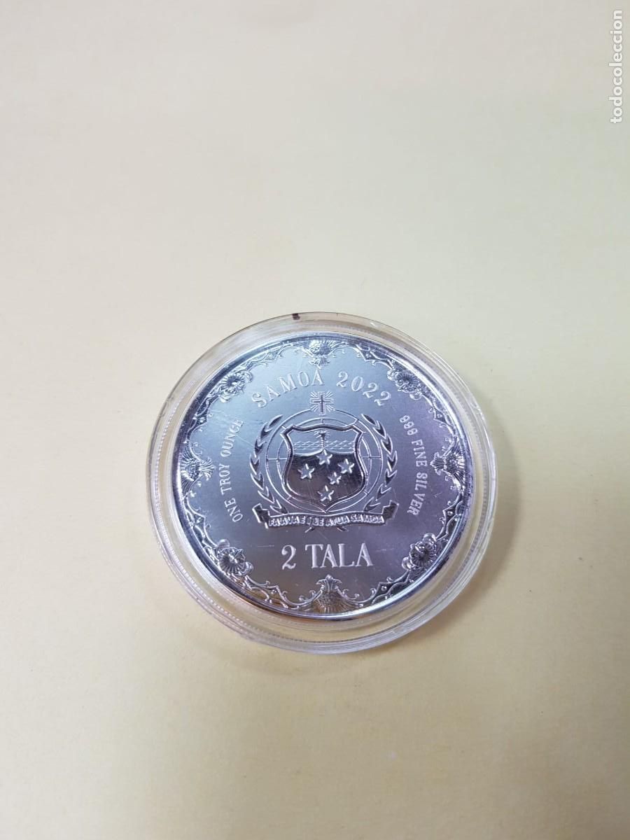 Monedas antiguas de Ocean&iacute;a: SAMOA-2 TALA-2022-1 ONZA