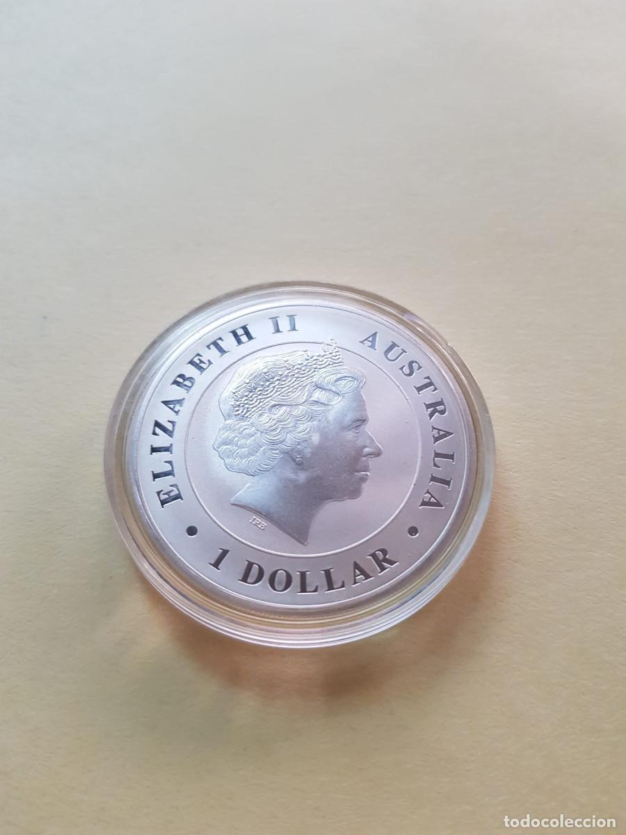 Monedas antiguas de Ocean&iacute;a: AUSTRALIA-1 DOLAR-2014- 1 ONZA PLATA 0,999