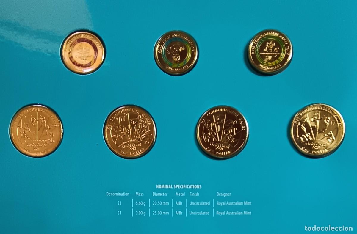 Monedas antiguas de Ocean&iacute;a: AUSTRALIA. TRES SERIES DE 1 Y DOS D&Oacute;LARES (20 MONEDAS). ESCASAS