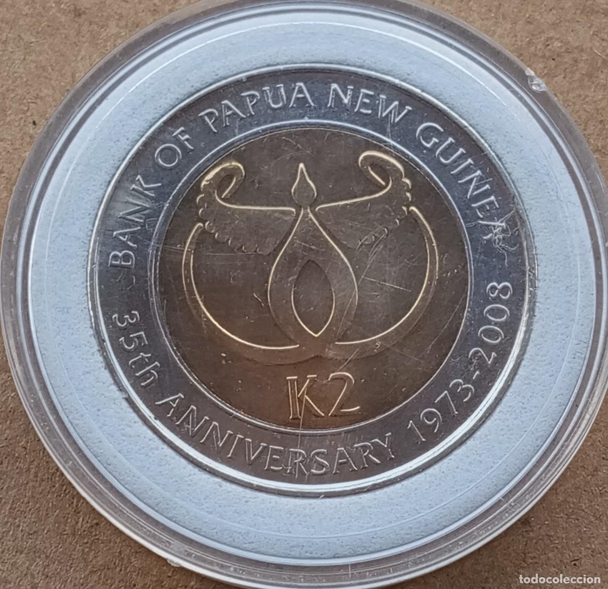 Alte M&uuml;nzen aus Ozeanien: LOTE 226 MONEDA BIMETALICA CONMEMORATIVA DE PAPUA NUEVA GUINEA (SIN CIRCULAR)