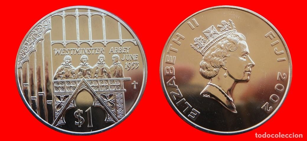 Monedas antiguas de Ocean&iacute;a: 1 DOLAR 2002 SIN CIRCULAR ISLAS FIJI FIYI-9209SC