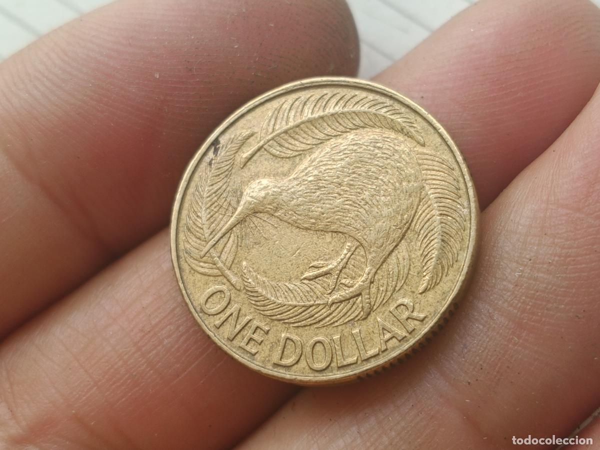 Monedas antiguas de Ocean&iacute;a: 1 DOLAR 1990 NUEVA ZELANDA