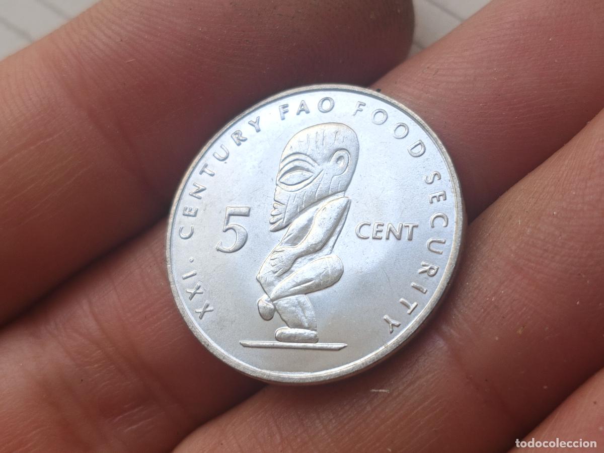 Monedas antiguas de Ocean&iacute;a: ISLAS COOK 5 CENTIMOS 2000 S/C