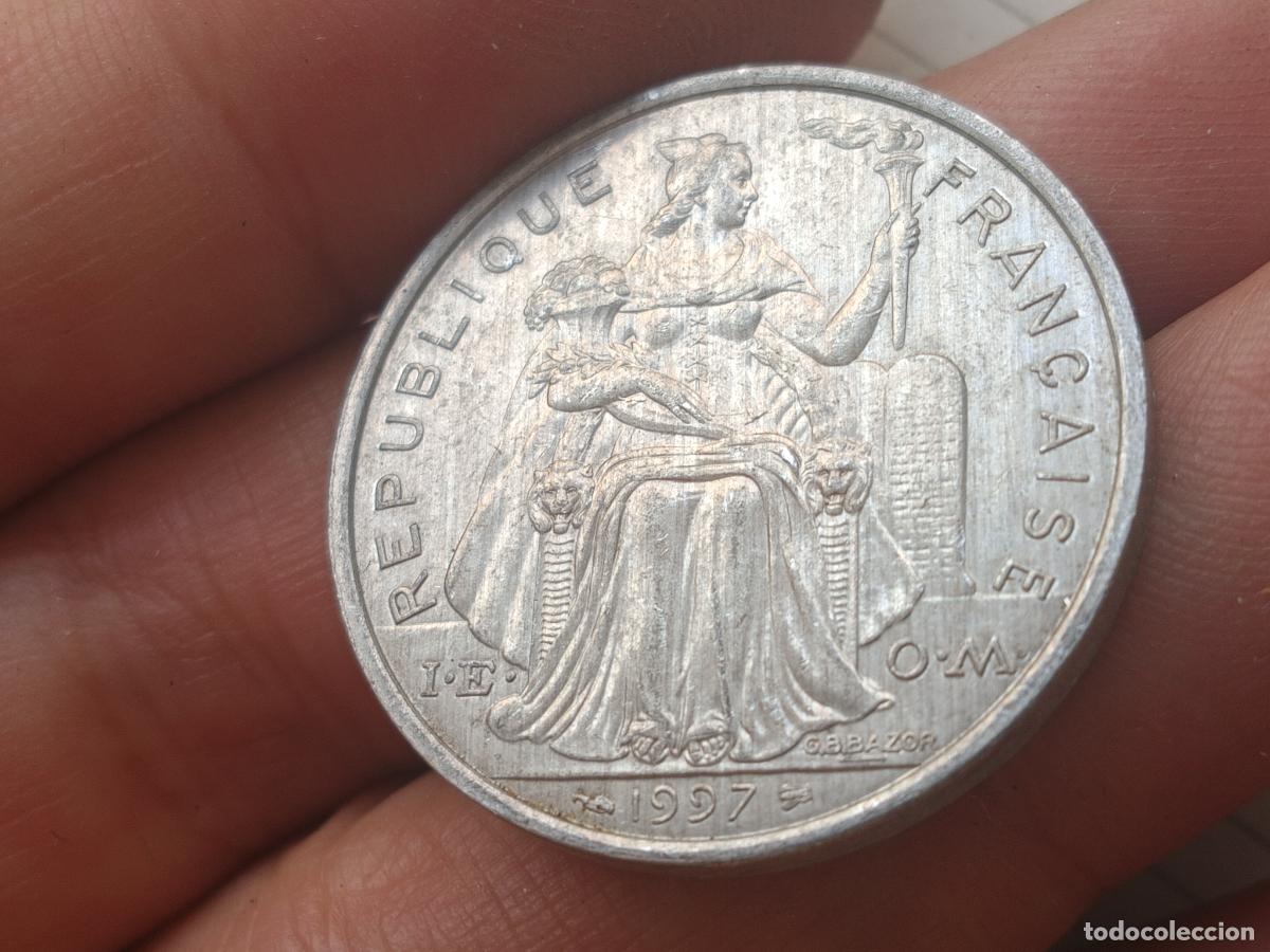 Monedas antiguas de Ocean&iacute;a: 5 FRANCOS 1997 POLINESIA FRANCESA