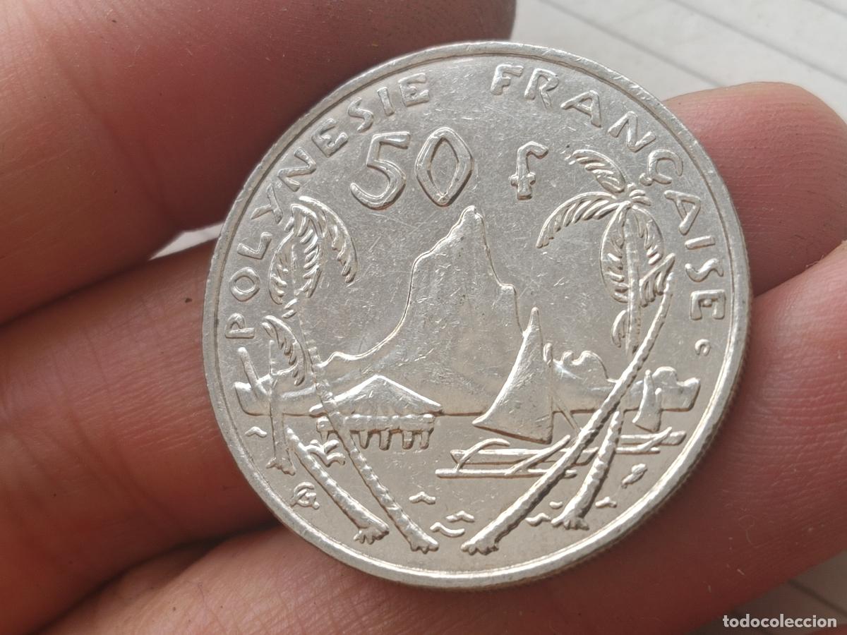 Monedas antiguas de Ocean&iacute;a: 50 FRANCOS 2001 POLINESIA