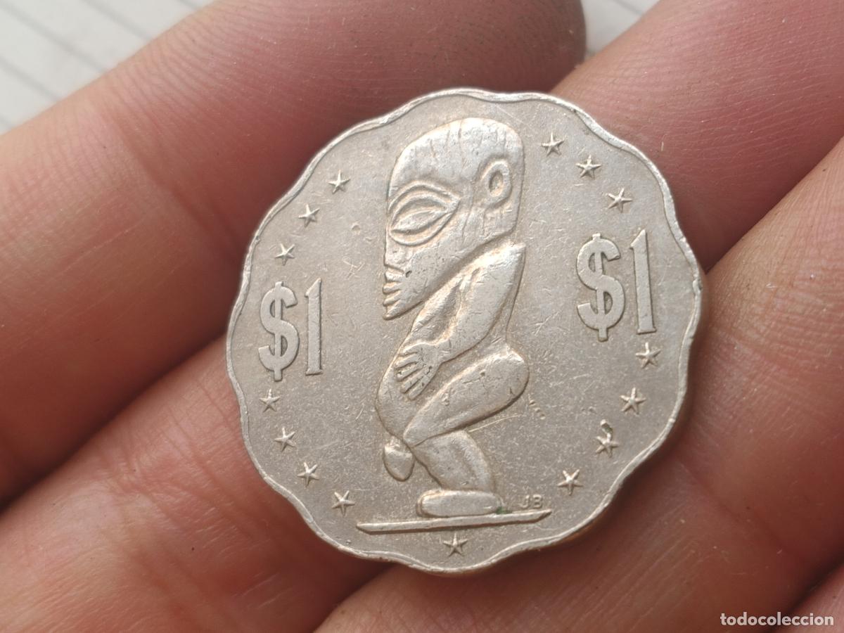 Monedas antiguas de Ocean&iacute;a: Islas Cook 1 dollar 2003