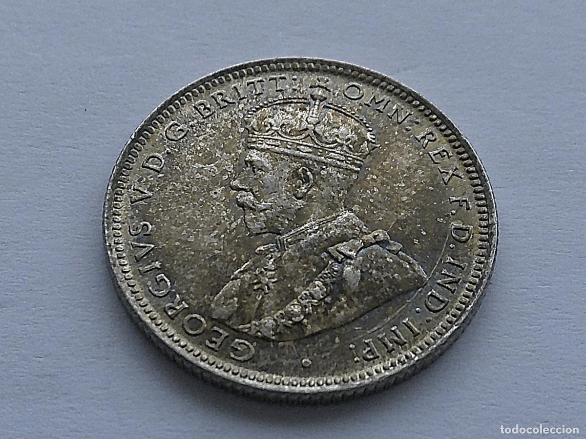 Monedas antiguas de Ocean&iacute;a: Australia chel&iacute;n de plata 1925 36ea28 - Foto 2