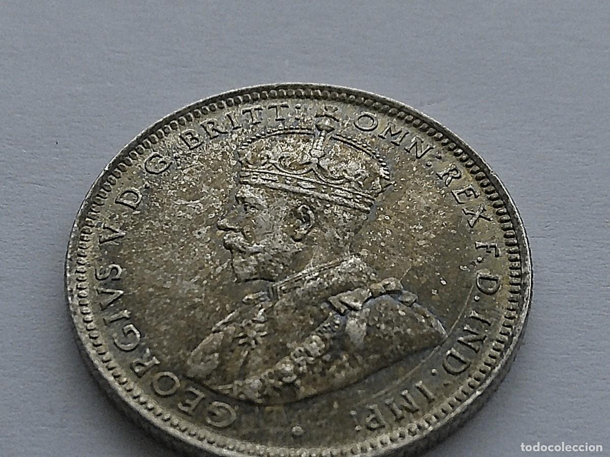 Monedas antiguas de Ocean&iacute;a: Australia chel&iacute;n de plata 1925 36ea28 - Foto 3