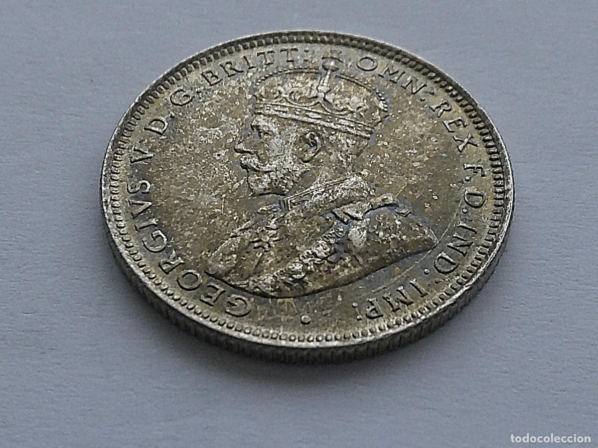Monedas antiguas de Ocean&iacute;a: Australia chel&iacute;n de plata 1925 36ea28 - Foto 4