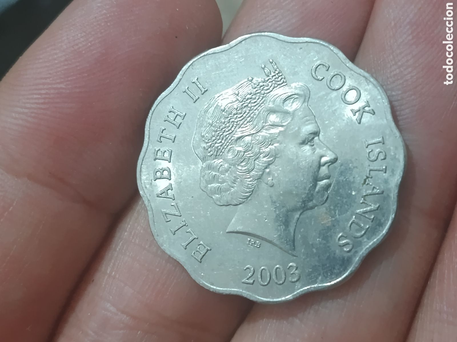 Monedas antiguas de Ocean&iacute;a: Islas Cook 1 dollar 2003 - Foto 2