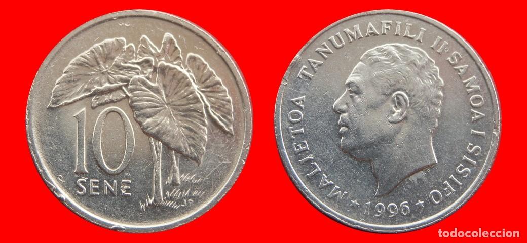 Monedas antiguas de Ocean&iacute;a: 10 SENE 1996 SAMOA-152892
