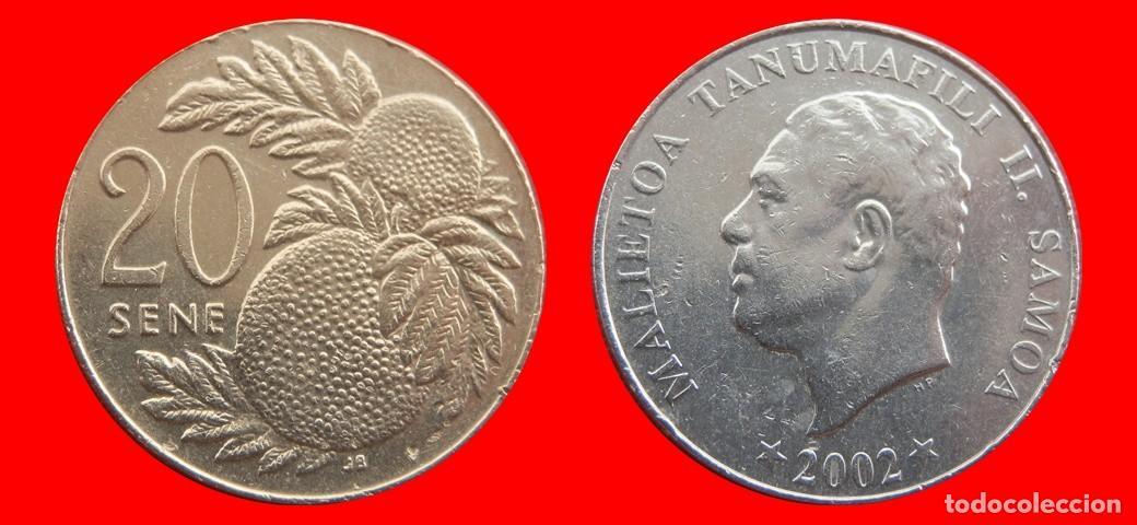 Monedas antiguas de Ocean&iacute;a: 20 SENE 2002 SAMOA-152894