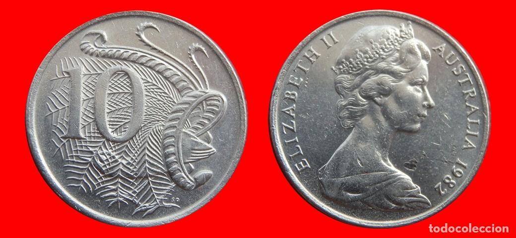 Monedas antiguas de Ocean&iacute;a: 10 CENTAVOS 1982 AUSTRALIA-153043