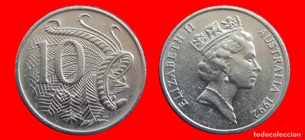 Monedas antiguas de Ocean&iacute;a: 10 CENTAVOS 1992 AUSTRALIA-153046