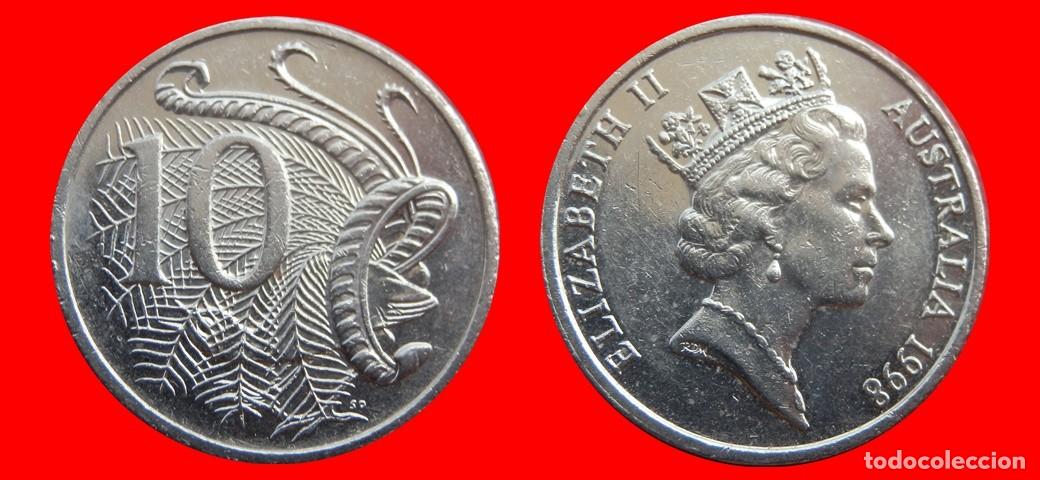 Monedas antiguas de Ocean&iacute;a: 10 CENTAVOS 1998 AUSTRALIA-153047
