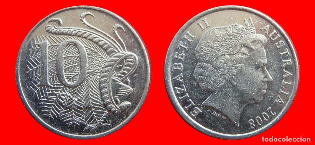 Monedas antiguas de Ocean&iacute;a: 10 CENTAVOS 2008 AUSTRALIA-153053