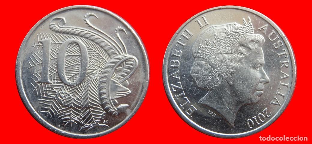 Monedas antiguas de Ocean&iacute;a: 10 CENTAVOS 2010 AUSTRALIA-153054