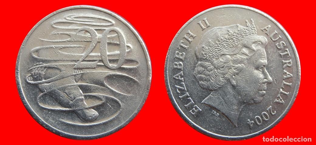 Monedas antiguas de Ocean&iacute;a: 20 CENTAVOS 2004 AUSTRALIA-153057