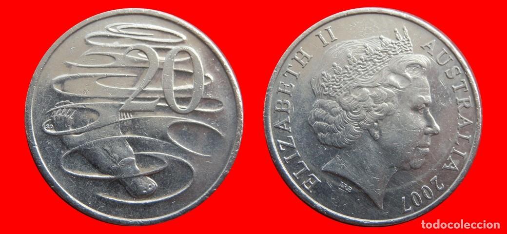Monedas antiguas de Ocean&iacute;a: 20 CENTAVOS 2007 AUSTRALIA-153058