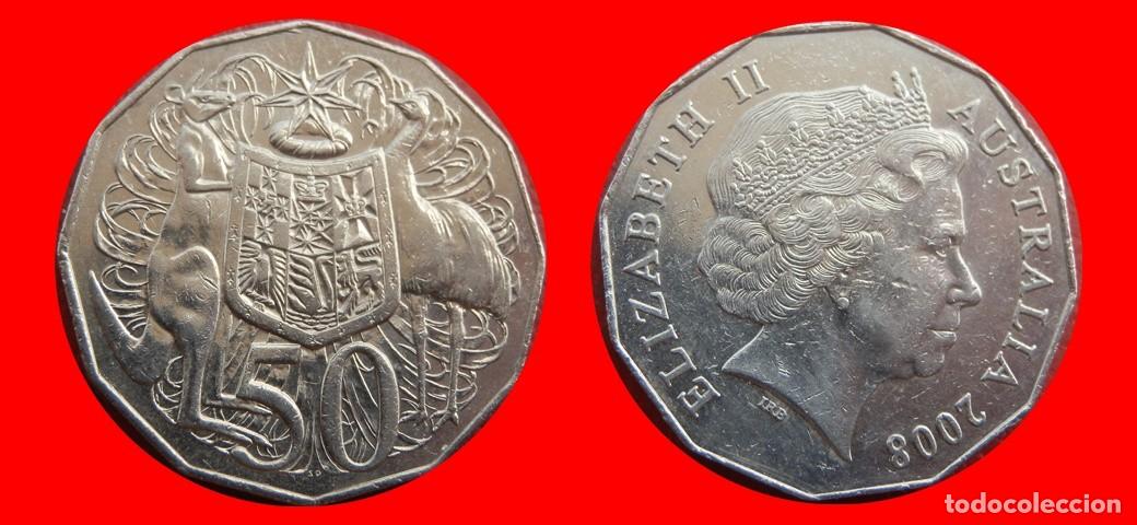 Monedas antiguas de Ocean&iacute;a: 50 CENTAVOS 2008 AUSTRALIA-153060