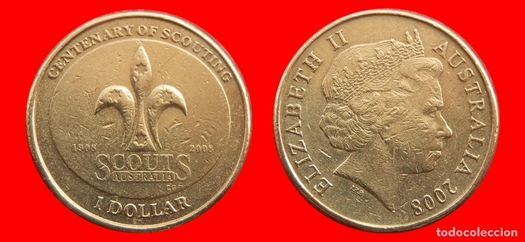 Monedas antiguas de Ocean&iacute;a: 1 DOLAR 2008 AUSTRALIA-153068