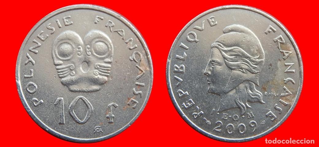 Monedas antiguas de Ocean&iacute;a: 10 FRANCOS 2009 POLINESIA-153080