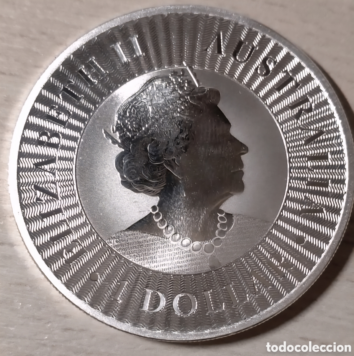 Monedas antiguas de Ocean&iacute;a: Onza de plata Australiana