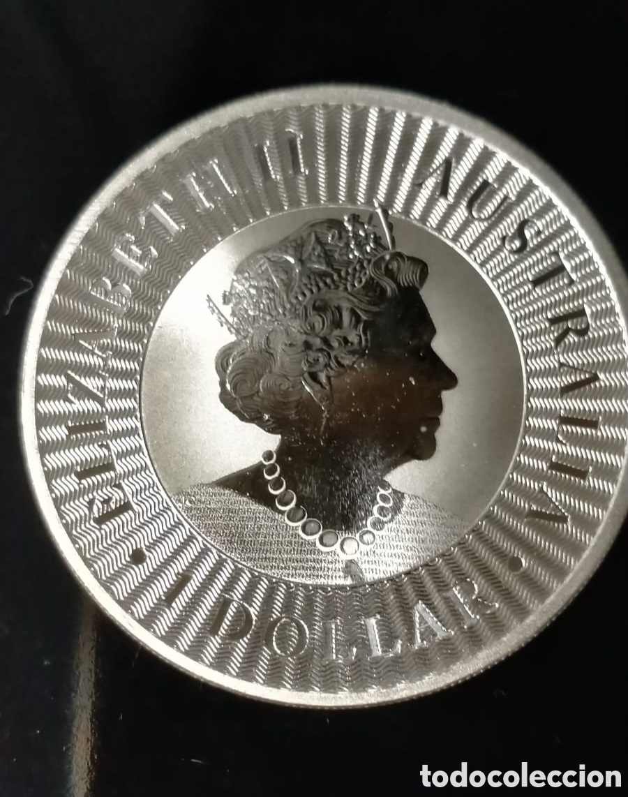 Monedas antiguas de Ocean&iacute;a: Lote 5 Onzas de plata Australiana