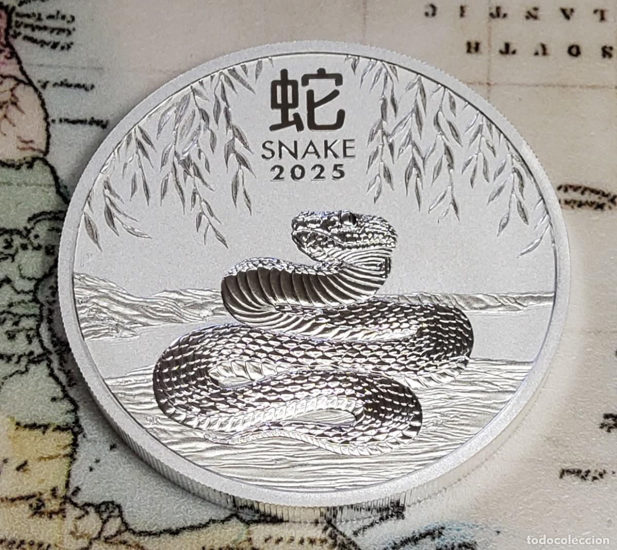 Monedas antiguas de Ocean&iacute;a: 1 D&Oacute;LAR DE PLATA DE AUSTRALIA DEL 2025.PROOF.1 ONZA DE PLATA PURA DE LEY 9999.