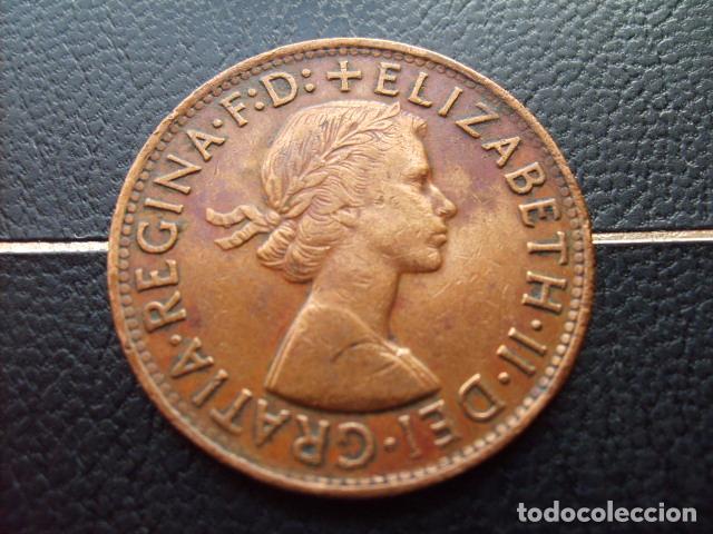 Monedas antiguas de Ocean&iacute;a: AUSTRALIA 1 PENIQUE 1956