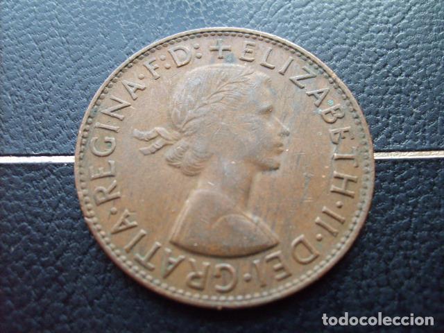 Monedas antiguas de Ocean&iacute;a: AUSTRALIA 1 PENIQUE 1961