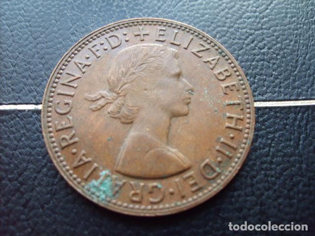 Monedas antiguas de Ocean&iacute;a: AUSTRALIA 1 PENIQUE 1964