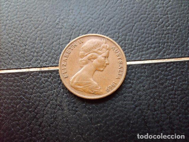 Monedas antiguas de Ocean&iacute;a: AUSTRALIA 1 CENT 1969