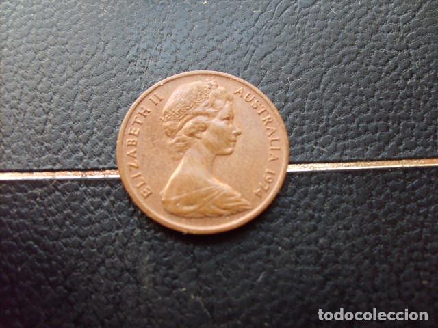 Monedas antiguas de Ocean&iacute;a: AUSTRALIA 1 CENT 1974