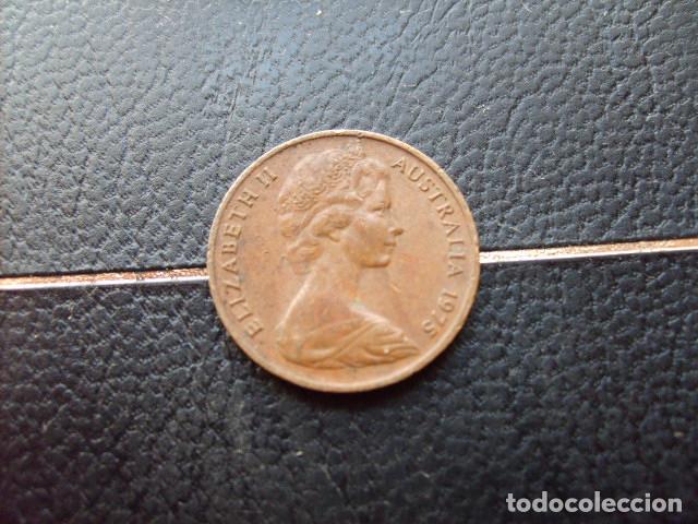 Monedas antiguas de Ocean&iacute;a: AUSTRALIA 1 CENT 1975