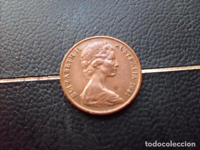 Monedas antiguas de Ocean&iacute;a: AUSTRALIA 1 CENT 1981