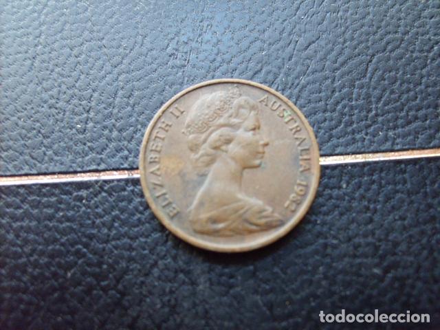 Monedas antiguas de Ocean&iacute;a: AUSTRALIA 1 CENT 1982