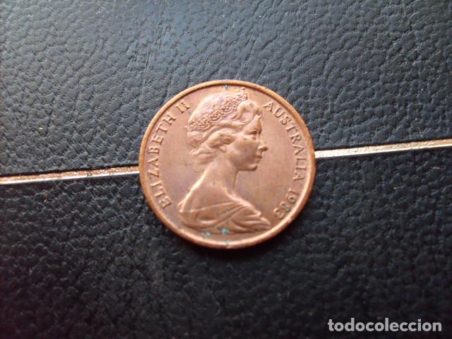 Monedas antiguas de Ocean&iacute;a: AUSTRALIA 1 CENT 1983