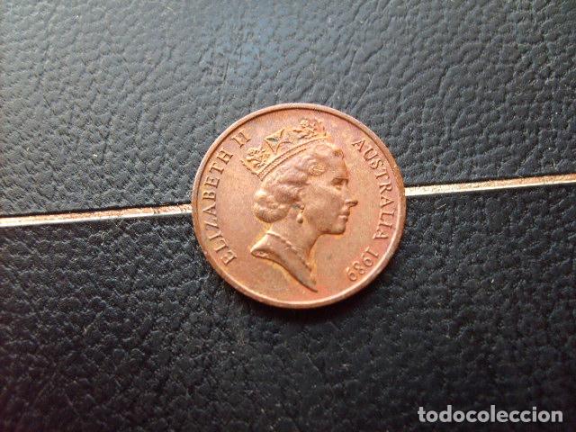 Monedas antiguas de Ocean&iacute;a: AUSTRALIA 1 CENT 1989